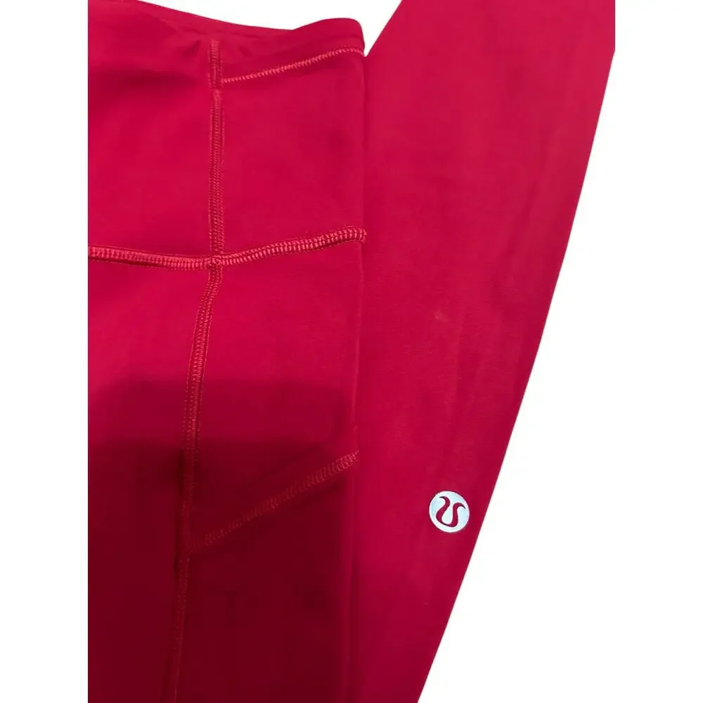 Lululemon Fast & Free 7/8 Tight II Non-Reflective Nulux 25